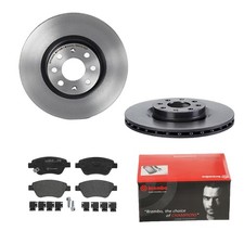 BREMBO BREMSSCHEIBEN Ø284MM + BREMSBELÄGE VORNE FÜR OPEL CORSA D GENERAL MOTORS 