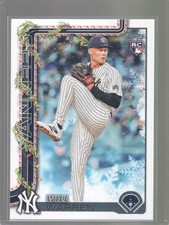 2025 Topps Holiday - Will Warren RC Rookie #H16 - NY Yankees