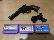 Nintendo Famicom WILD GUNMAN Controller and 3...