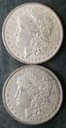 1886 O and 1888 O $1 Morgan Silver Dollars