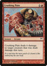 Crushing Pain 162 Kamigawa Critchlow Arcane Instant MTG Red Critchlow NM