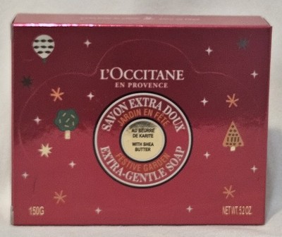 L OCCITANE Festive Garden Extra Gentle Soap w Shea Butter 5.2oz NIB
