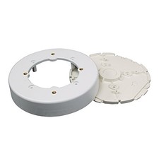 Legrand - On-Wall to Use as Electric Box Circular 1 Pack White Circular Box