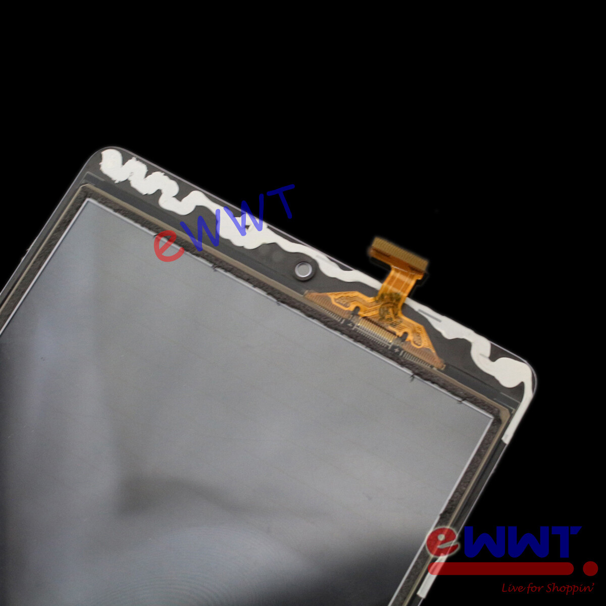 White Touch Screen Digitizer +UV Glue for Alcatel 3T 8 Tablet 8.0