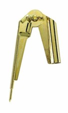 General Tools 843/1 Brass Plated Steel Compass Scriber