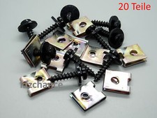 10 X Viti Torx E Dado Di Lamiera Per Auto