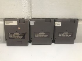 Teenage Mutant Ninja Turtles 1, 2 & 3 LOT Nintendo NES TMNT READ/PiCS Athentic