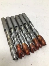 6 New Morris Wood Tool Split Shank Countersinks Drill Bits Set Screw 1/4 - 7/16"