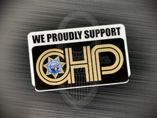 California Highway Patrol Vintage Style 3? Sticker Decal CHP CA Patch Supporter