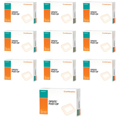 Smith & Nephew Opsite Post-Op Sterile Composite Dressing, 3¾'' x 3 ''- Case of 200