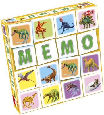 Tactic Memo Dinosaurier Memory Kartenspiel