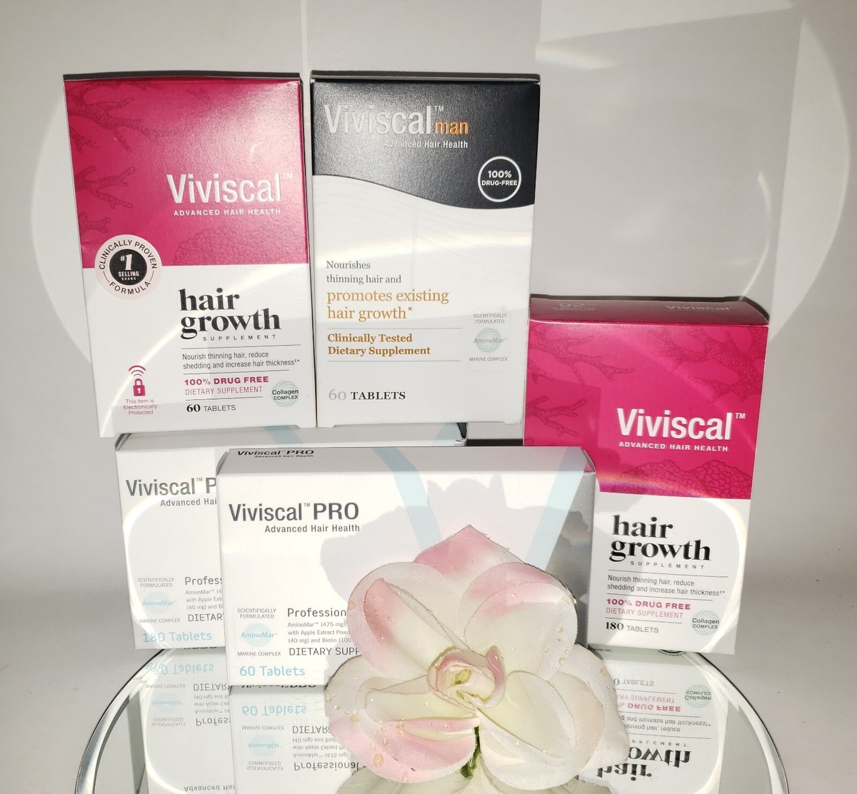 Viviscal Women Men Extra Strength Hair Loss Growth Supplement