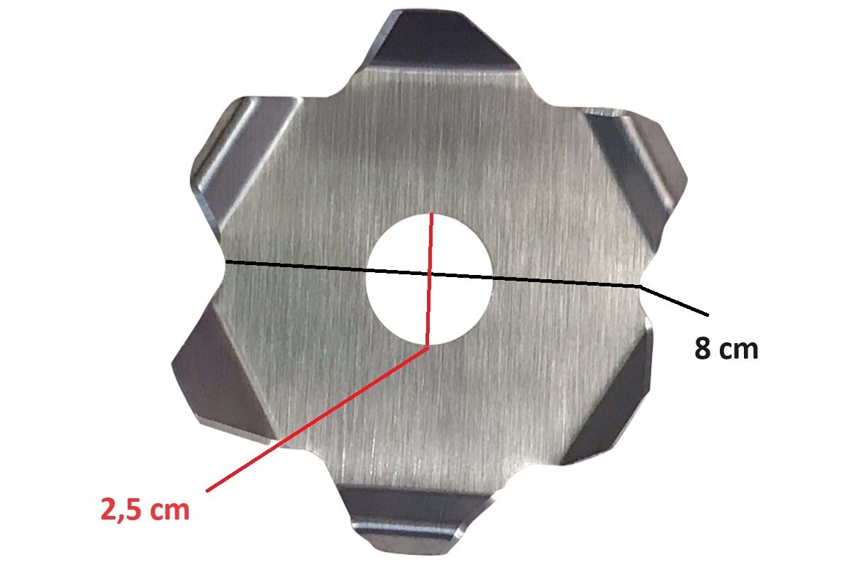 Disco Acciaio INOX 8 Denti Anti Groviglio Per Testina - Foto 9