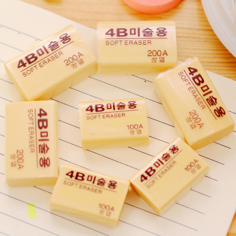 1* Rubber Pencil Eraser For Art Drawing Writing Office Nursery School