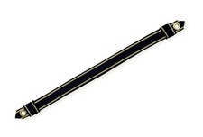 Sturmriemen / Mützenriemen Schirmmützen Riemen schwarz mit gold ziehbar