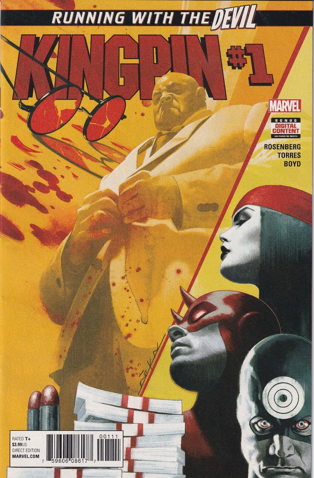 Kingpin #1 Main Cover 2017 New/Unread Marvel Comics