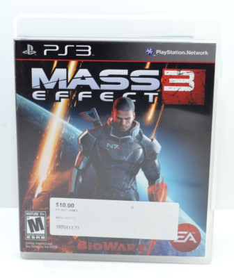 Mass Effect 3 (Sony PlayStation 3, 2012) Complete Tested & Working