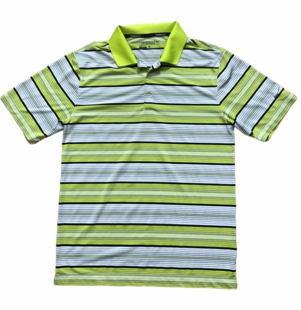 neon green nike golf shirt