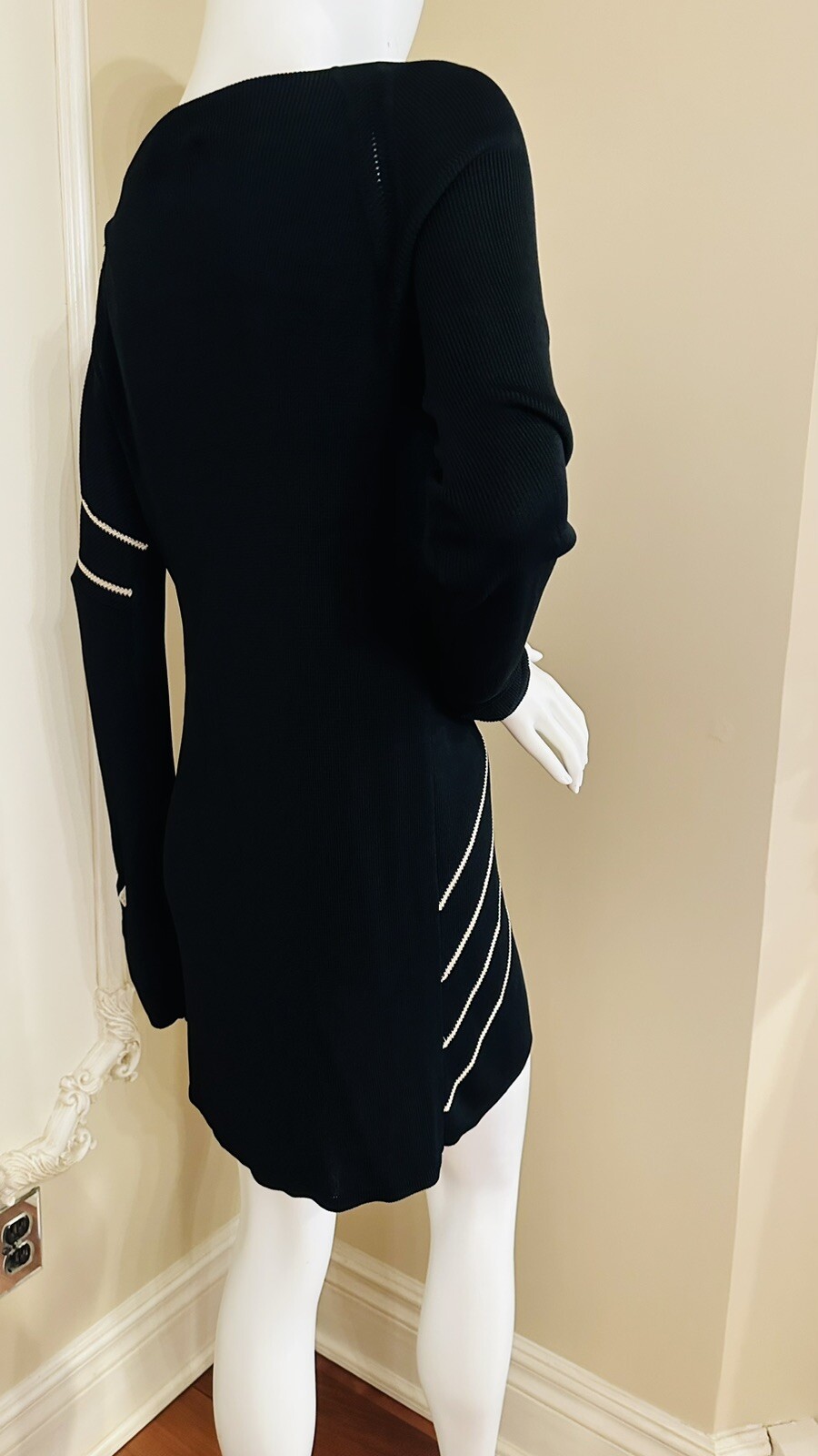 RARE GIANFRANCO FERRE Optical Patterned Embroider… - image 14