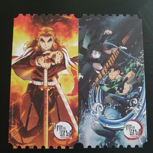 Demon Slayer Korea Mega Box Original Cinema Limited Movie Special