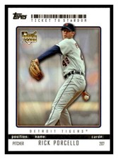 2009 Topps Ticket to Stardom #207 Rick Porcello Gold #/50