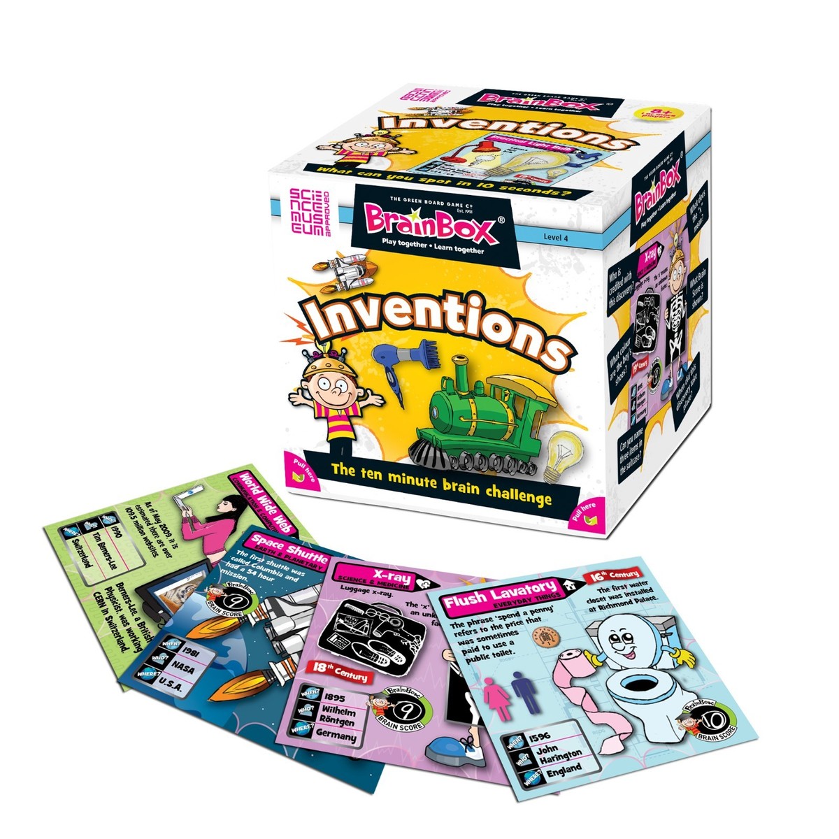 Brainbox Educational Card Games | Family Fun Quiz | Memory