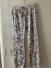 love to sleep sleepwear pjs animal print soft pants size M for woman
