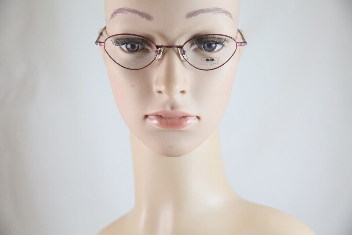 VINTAGE NOS OKIO 14 BUR TITANIUM EYEGLASSES WITH SUN CLIP VINTAGE NOS OKIO 14 BUR TITANIUM EYEGLASSES WITH SUN CLIP