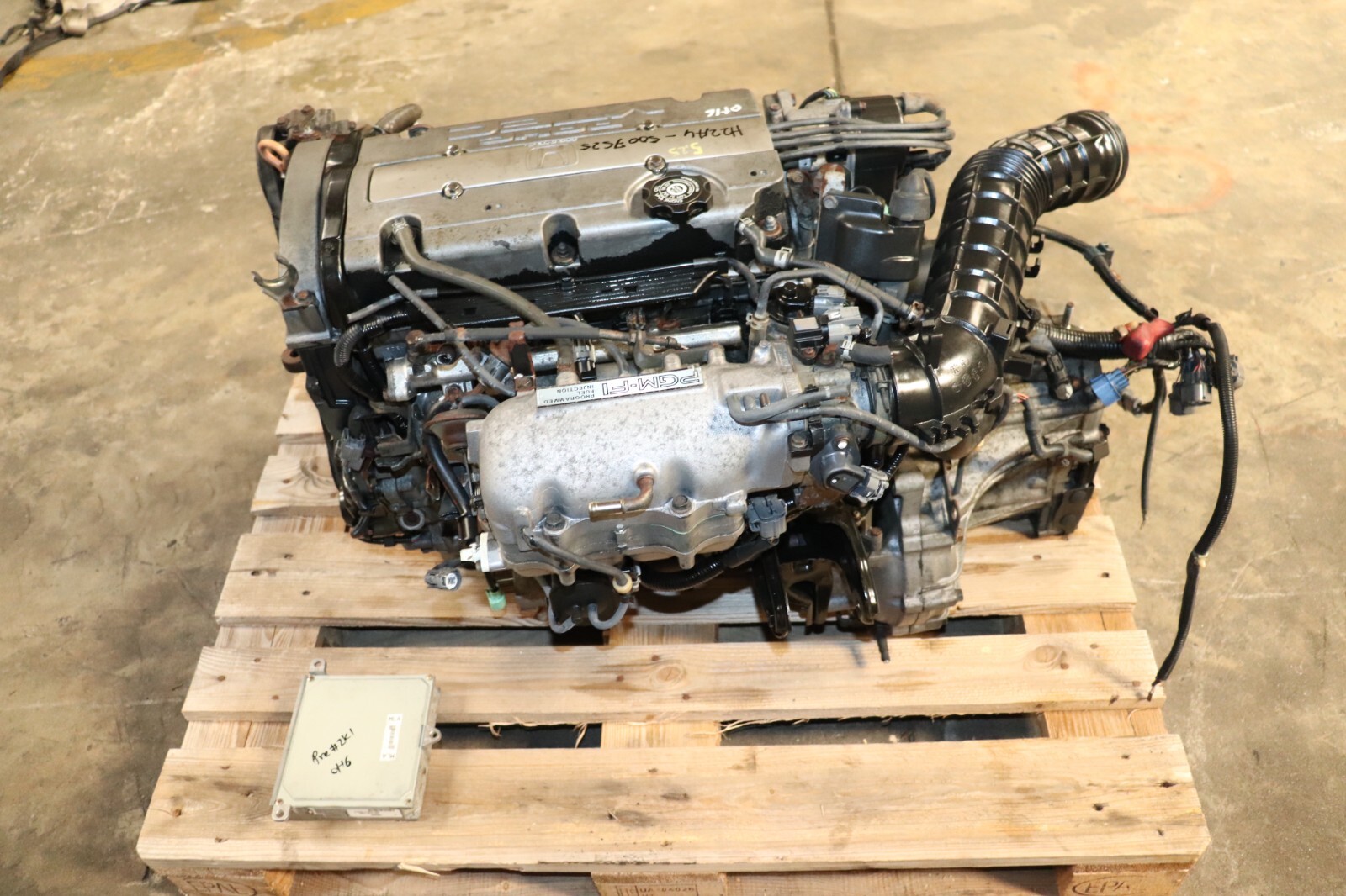 19972001 Honda Prelude 2.2L H22A4 Engine and Automatic Transmission eBay