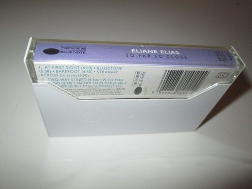 Eliane Elias - So Far So Close ©1989 Jazz Blue note Cassette Chrome CrO2 elaine - Picture 2 of 2