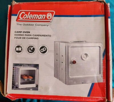Coleman Portable Camping Oven, Adjustable Rack, Heights For Versatile  Baking