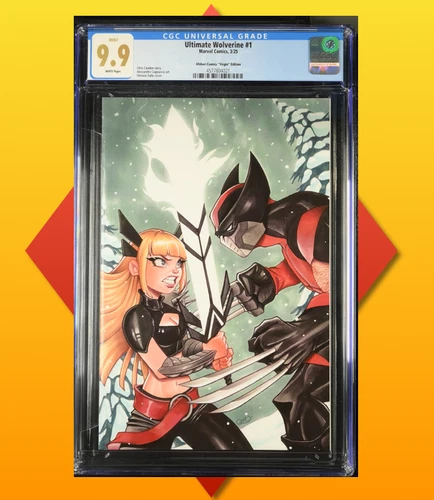 Ultimate Wolverine #1 Chrissie Zullo Virgin Variant CGC 9.9