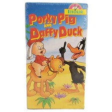Porky Pig  Daffy Duck VHS 1519 One Hour Cartoons 1992 Bugs Bunny NEW SEALED