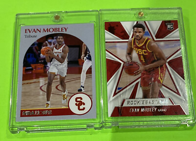  Evan Mobley Rookie Cards NBA 2021 Chronicles USC Cleveland Cavs LG 