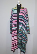 Oilily Damen Strickjacke Morgenmantel Wickeloptik Gr. M