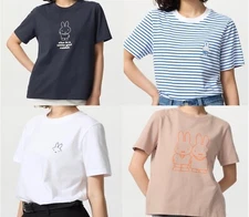 Miffy Uniqlo 70th Anniversary T-shirt Women 4 Colors, Size S - XL 475520