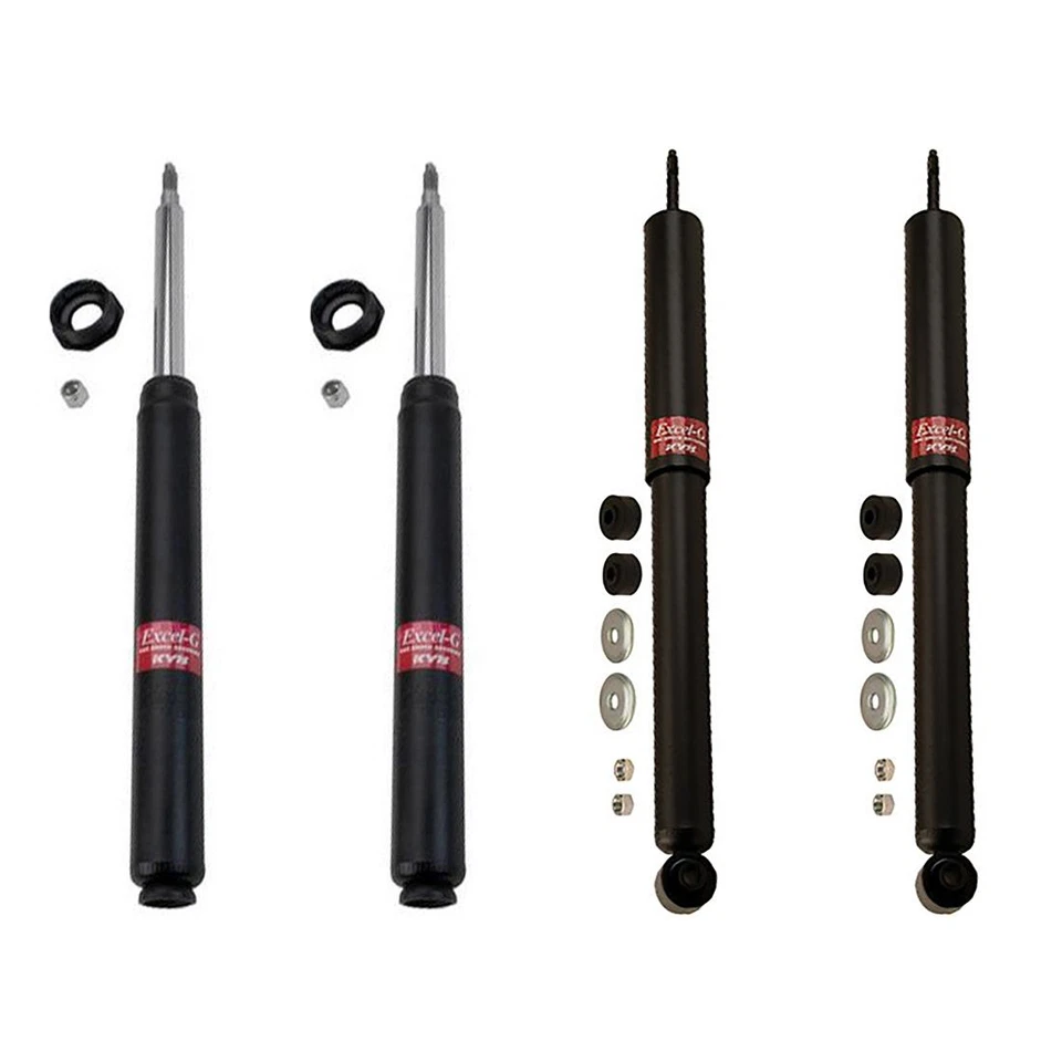 Apoios de suspensão dianteiros traseiros KYB 4 compatíveis com 1999-2002 Daewoo Lanos - Imagem 2 de 4