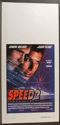 SPEED 2 - Jan de Bont - Bullock, Patric - LOCANDINA ORIGINALE 1997