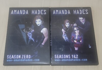 AMANDA HADES Season Zero, 1 & 2  DVD  Third Floor Productions RARE Hard to find