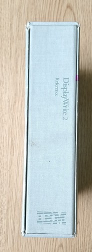 Rare Vintage 70's IBM Displaywrite 2 Reference