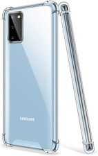 Shockproof Galaxy S21Plus S20 Note20 Tough Soft Gel Clear Case Cover for Samsung