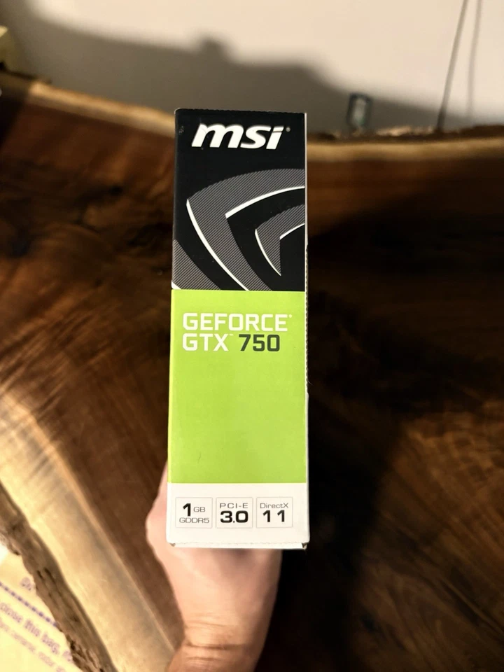 MSI NVIDIA GeForce GTX 750 1GB GDDR5 Graphics Card New, Factory Sealed - Image 2 of 4