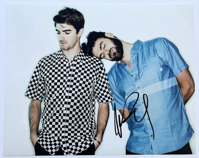 Alex Pall Signed In Person 8x10 Photo - The Chainsmokers, Music, DJ, Closer