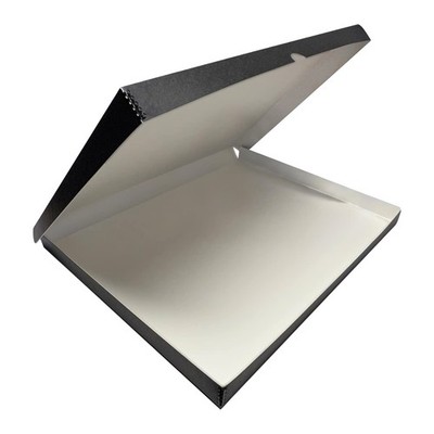Lineco Folio Storage Box 18.5x24.5x1.75 Black Archival Storage Box Document