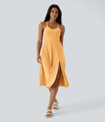 HALARA Alltägliches Midi-Chill-Kleid-La Land Gr.M, Neu !!