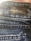 PAIGE JIMMY JIMMY BLUE JEANS 27 DISTRESSED STRAIGHT LEG SEWN HEM — photo 9