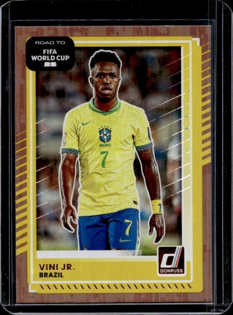 2025-26 Panini Donruss Road to FIFA World Cup 26' Vini Jr. Bronze #179 Brasilien
