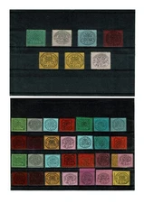 Stato Pontificio - Lotto francobolli (vedi foto) Non garantita originalità