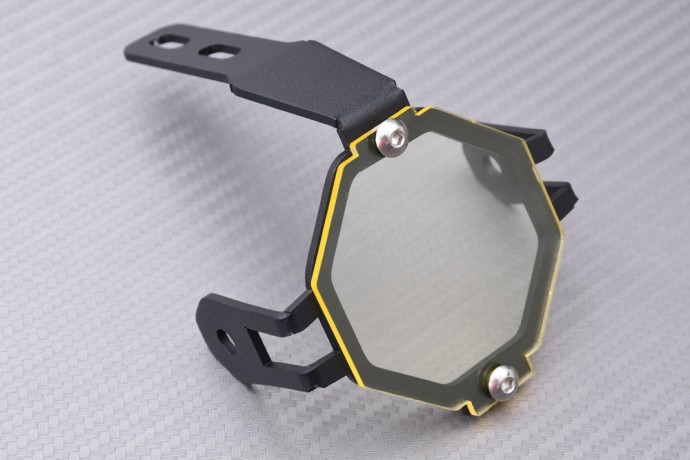 Cache phare pour feux antibrouillard type Road BMW R 1200R accessoire moto grille - 2