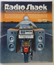 1983 RADIO SHACK CATALOG Electronics Toys TRS-80 Computer Phones Stereos Games